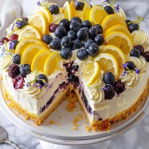 BEST RECIPE for Lemon Blueberry Cheesecake Download