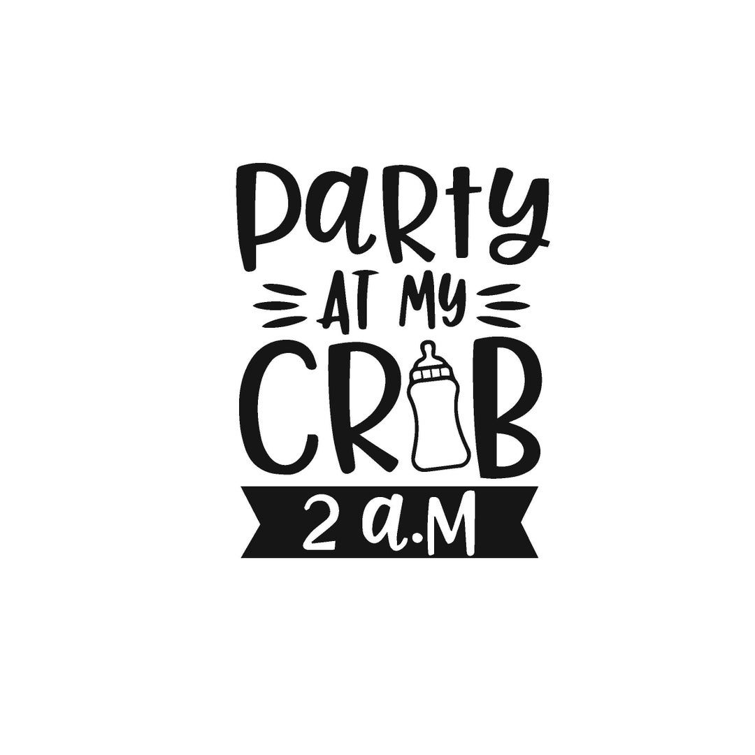 Crib Party SVG Etsy