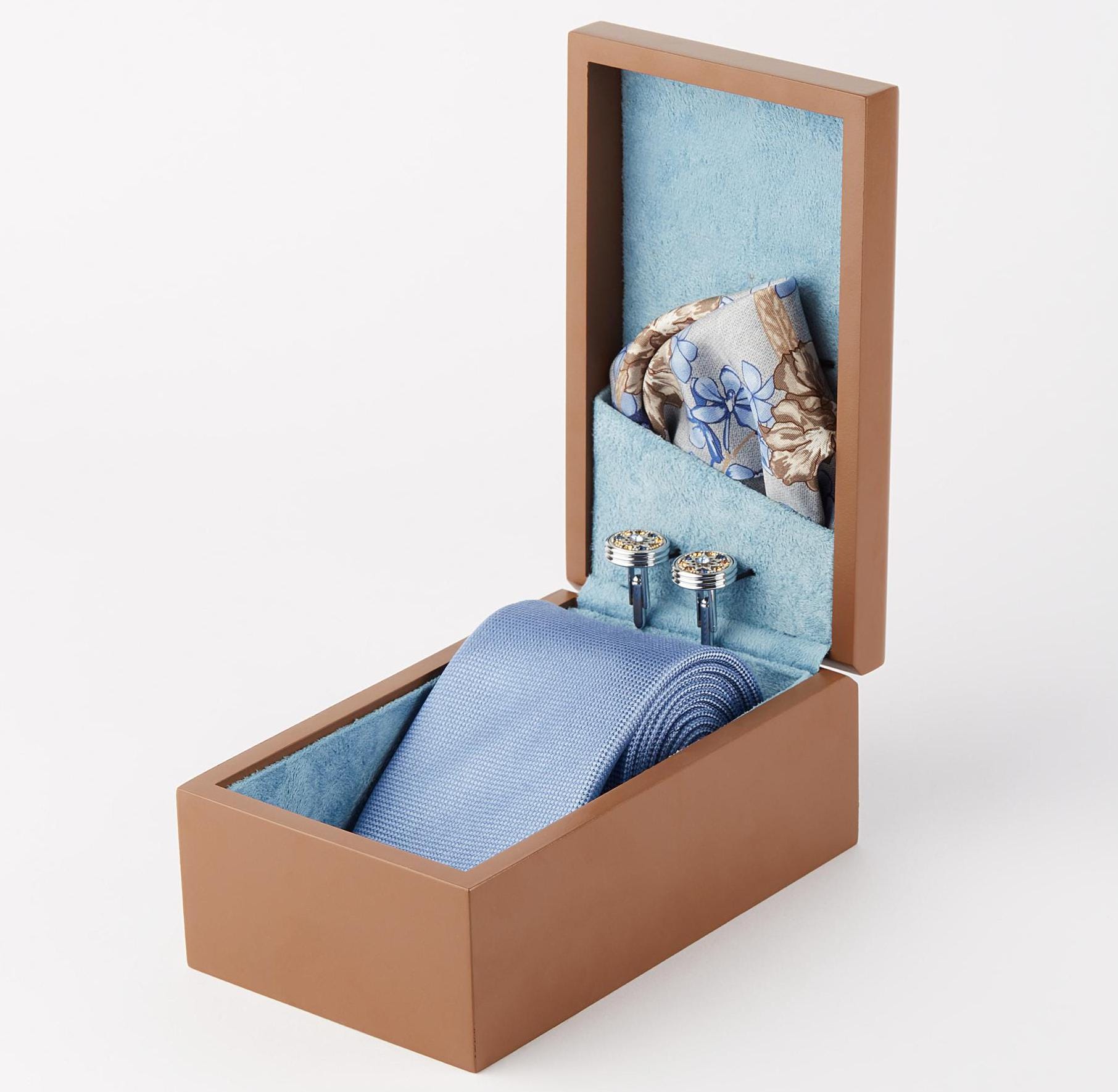 Set Con Cravatta E Fazzoletto Da Taschino Double-face Con Equazioni Matematiche P