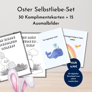 Paaskleurplaten + complimentkaarten - Paascadeaus kinderkleurboek Pasen download PDF Paascadeaus compliment om mee te nemen met je kind