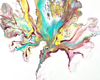 Acrylic Pouring, Abstract Painting, Fluid Art, Art, Decoration, Paintings, Home Design