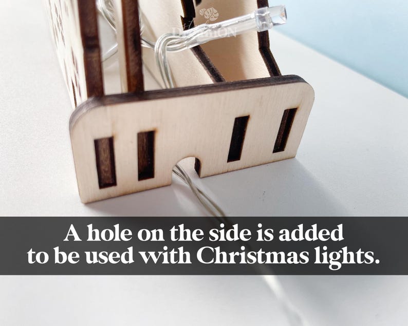 Christmas Village DIY Gift Craft Kits for Adults Holiday Home Decor Do