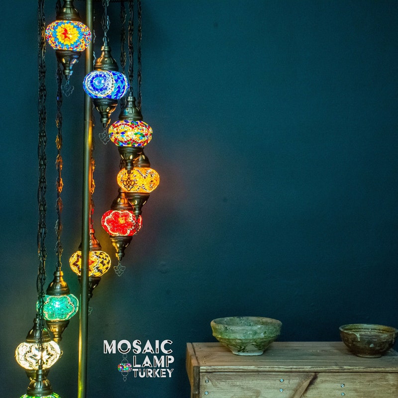 Boho Floor Lamp - Etsy