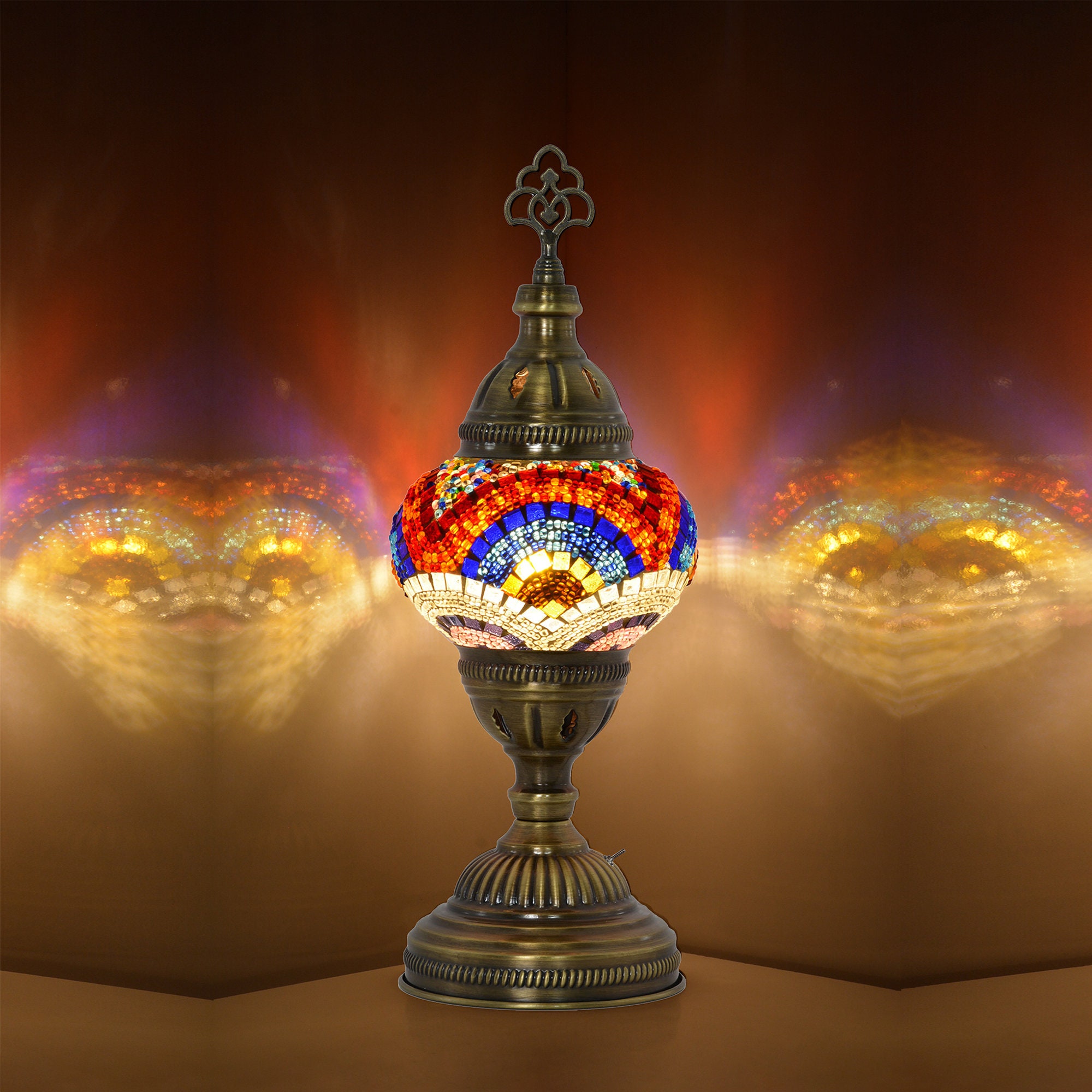 Cordless tiffany table lamp deals