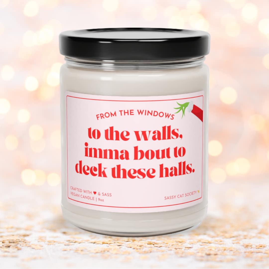 Funny Christmas Candles 