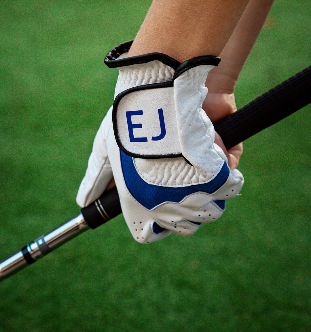 Junior Golf Glove Personalised With Name or Initials 100 Leather Kids