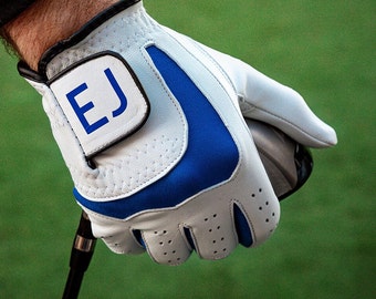 Personalised Golf Glove Leather Left Hand Player Full Cabretta Leather Right Hand Glove Men's Ideal Gift