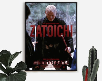 Zatoichi Movie Poster • Takeshi Kitano • Japanisches Kino