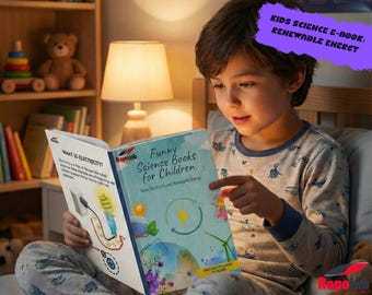 Kids Science E-Book – Funny Guide to Electricity and Renewable Energy