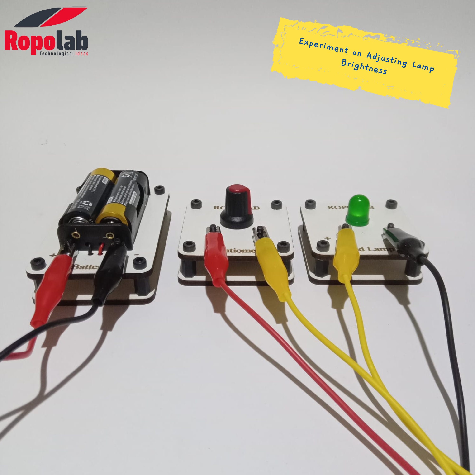 SHAOJUNJIE Elektrisches Schaltungs-Set – Lern-Kit Für Kinder, Schule, Physik Grundlagen