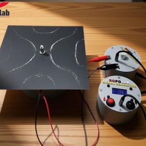 Cymatics Science Experiment Set, Chladni Plates Kit, Visualize Sound Waves, STEM Physics Resonance Lab, Acoustics Gift for Teachers & Makers