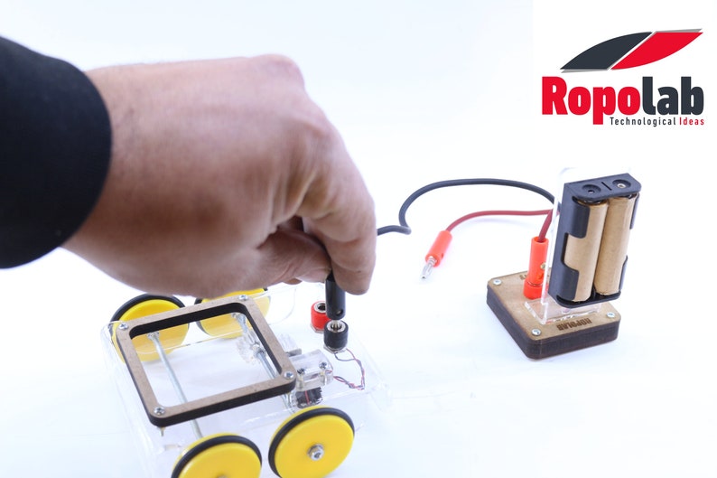 Solar Car Experiment Kit Learning at Home Free Shipping Etsy