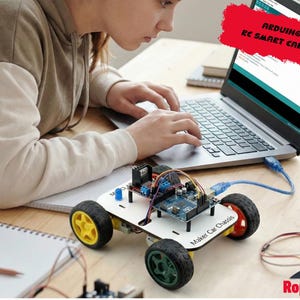Kit voiture intelligente Arduino RC : codage STEM et apprentissage de la robotique