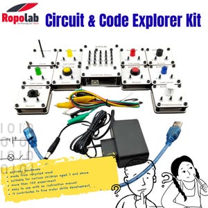 STEM Coding Experiment Kit: Electrical Circuits & Arduino Learning