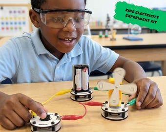 Modular Electricity Kit for Kids – STEM Learning Toy, Beginner Electronics Experiment Set
