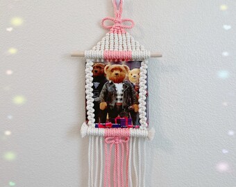 Macrame Photo Frame,Macrame Wall Hanging