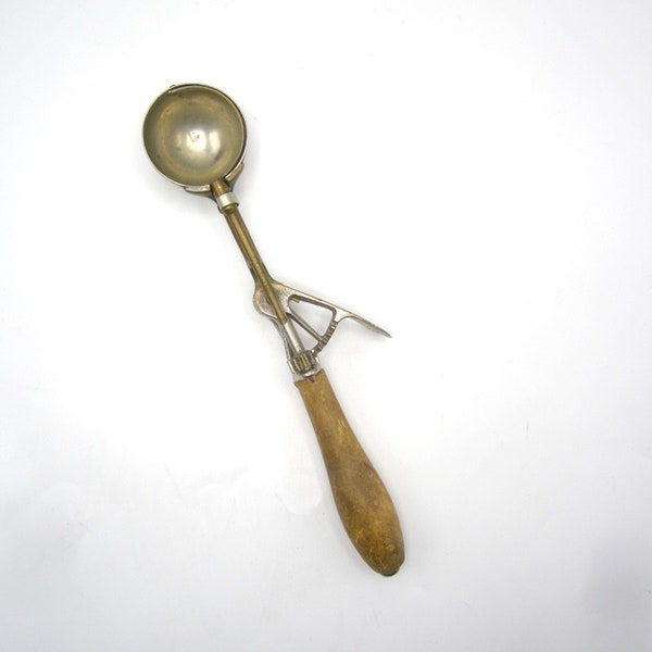 Antique Ice Cream Scoop Etsy