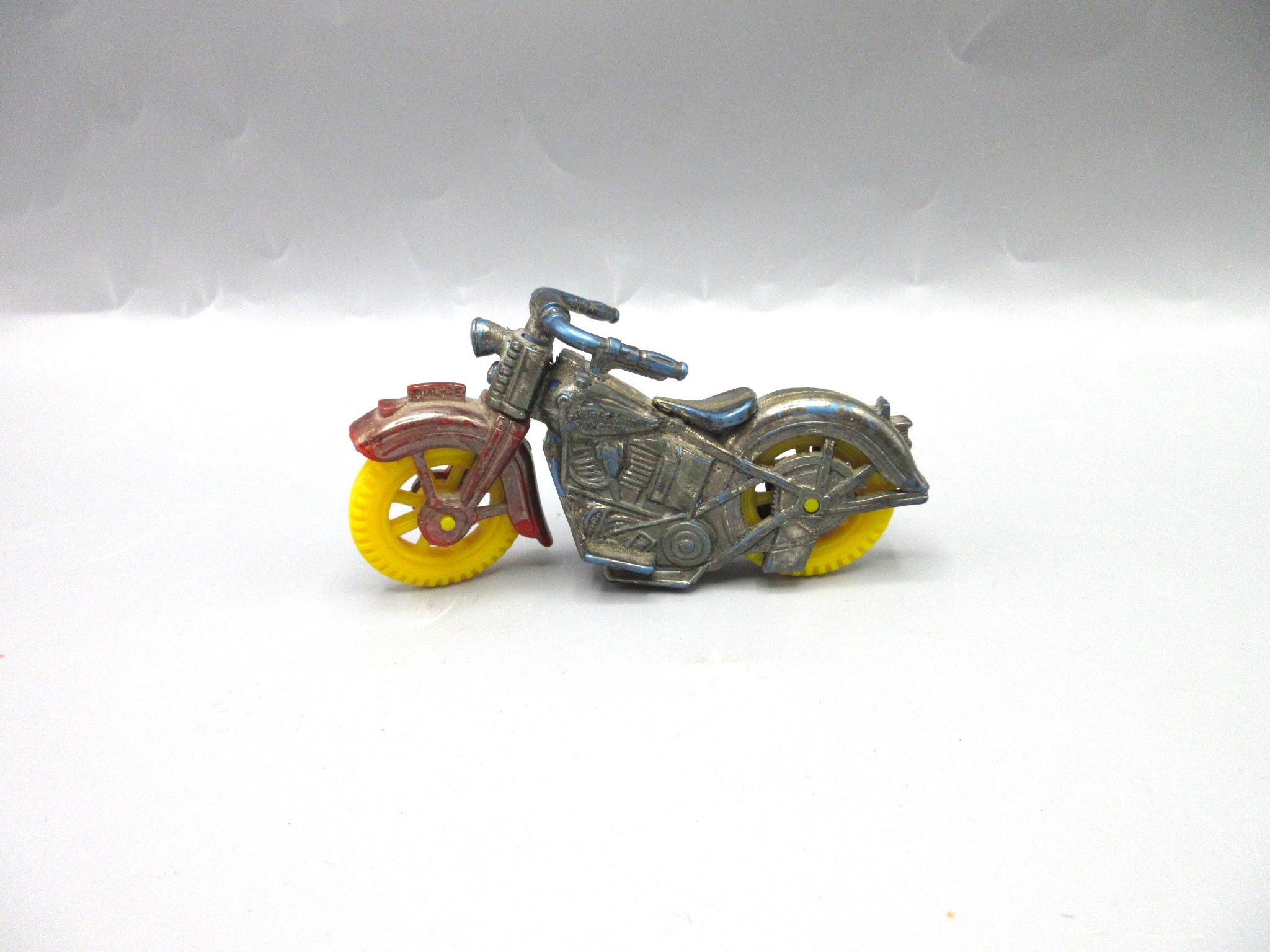 VINTAGE TOY 1950s MOTORCYCLE TIN LITHO BATTERY OP. T.M.