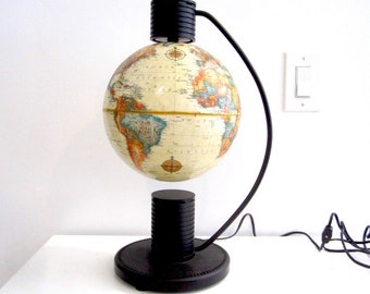 VTG Levitating Globe Replogle 9" World Classic Globe 1988