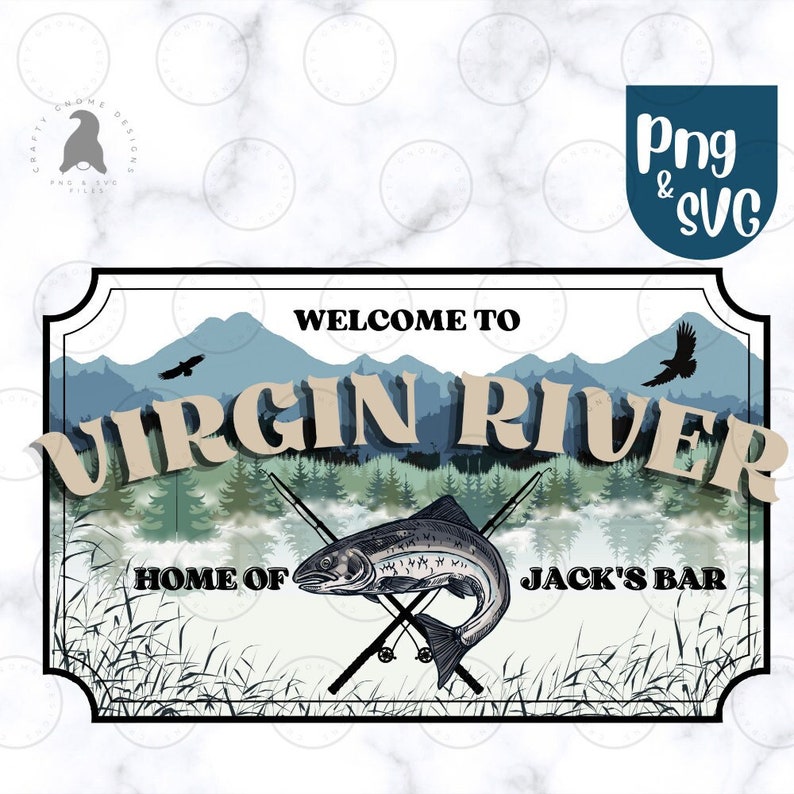 Virgin River Svg Jack's Bar Svg Png Virgin River Tshirt Etsy Singapore