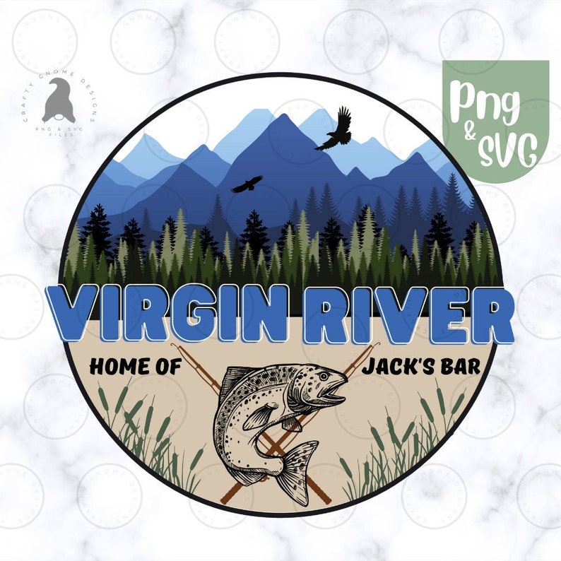 Virgin River Svg Jack's Bar Svg Png Virgin River Tshirt Etsy