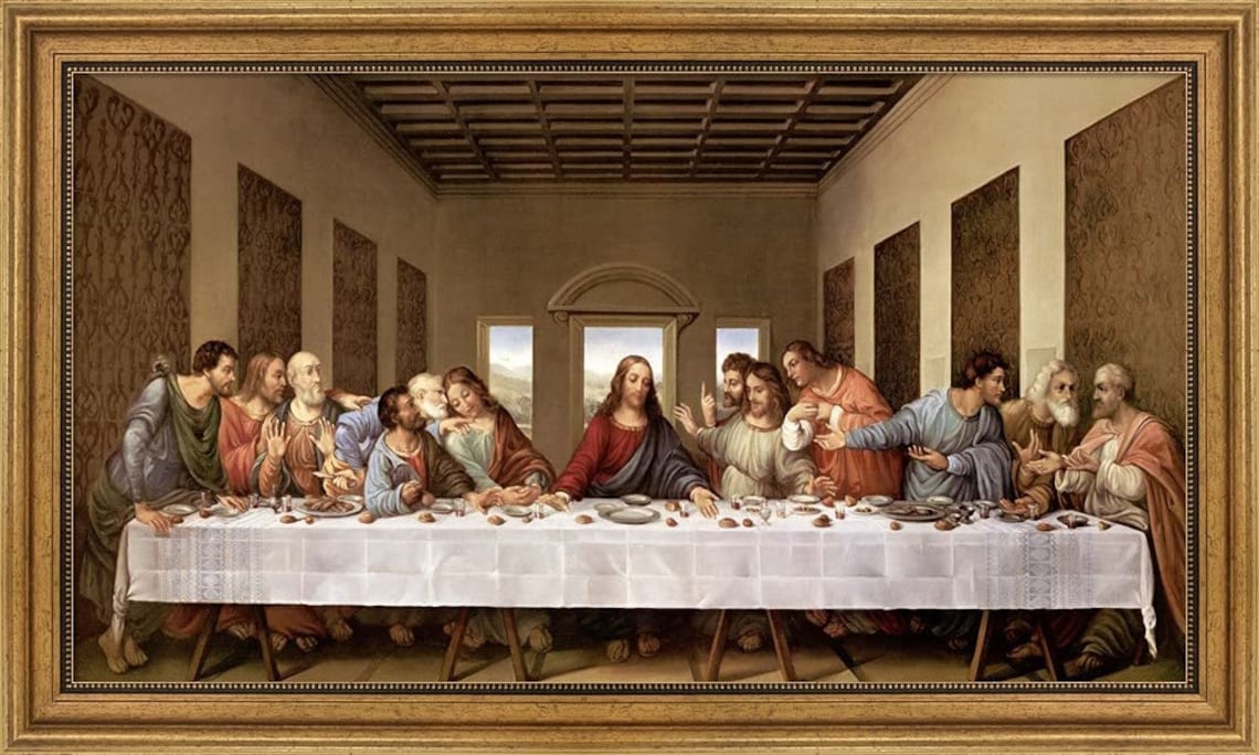 La última Cena De Leonardo Da Vinci