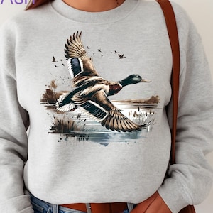Mallard Duck Shirt, Cute Duck Tshirt, Duck Shirt, Vintage Duck Shirt, Funny Duck
