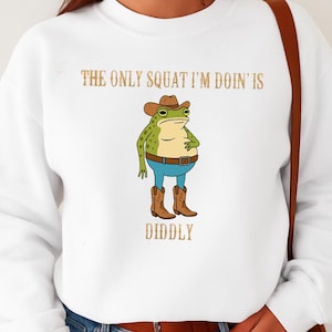 Funny Cowboy Frog Pregnant Shirt: Western Humor Gift