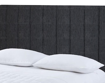 Portland Chenille Headboard - 24" Height - All Sizes & Colours