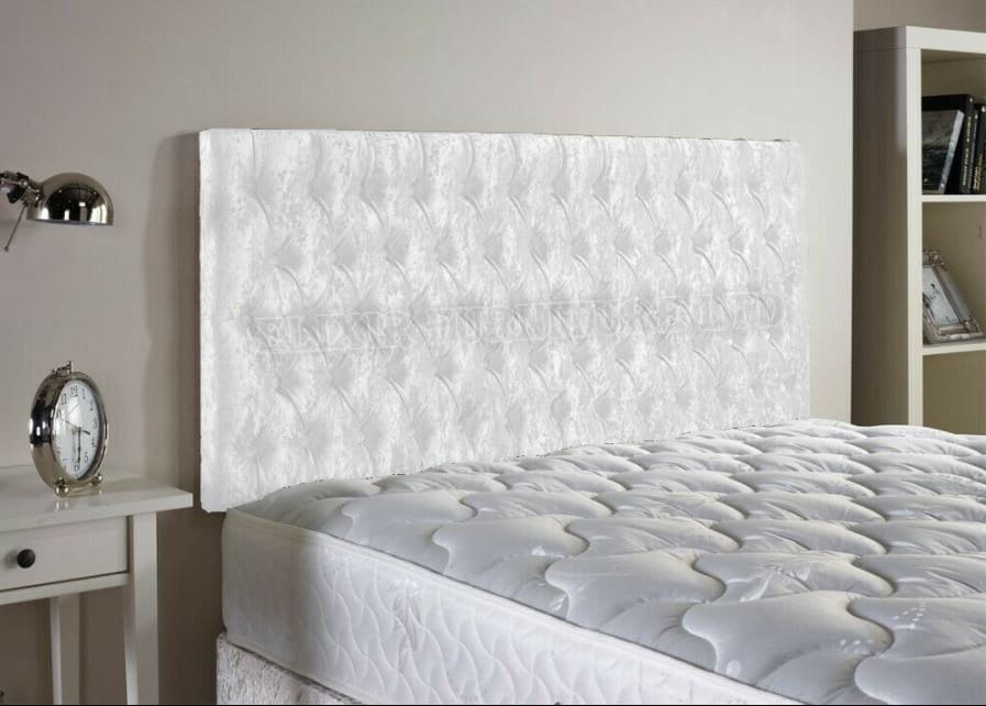 Chesterfield Crush Velvet Headboard 24 Height All Etsy UK
