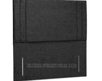 Rio2 Chenille Floor Standing Headboard - 50" Height - All Sizes & Colours
