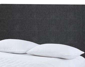 Plain Chenille Fabric 20" Upholstered Bed Headboard - All Sizes & Colours