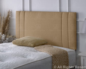 Headboard Chenille Fabric 24" RIO2 Upholstered Bed - All Sizes & Colours