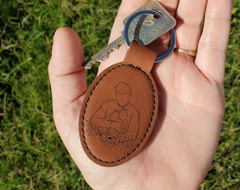 Personalized Baby Loss Twin Memorial Keychain for Dad • Loved for a Lifetime Daddy of an Angel Gift