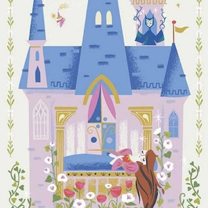 Little Brier Rose Panel