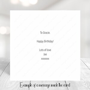 Personalised GCSE Congratulations Card: GCSE A-Level Exam Results image 3