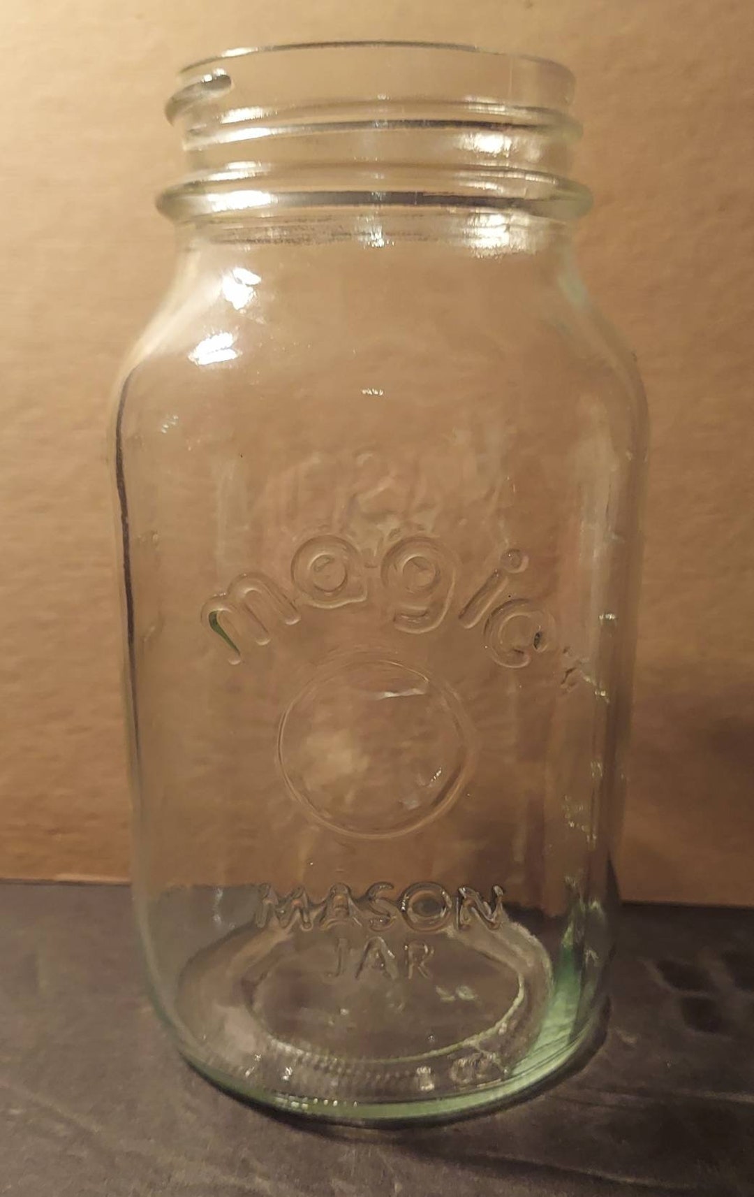 Vintage Button Magic Mason Jar Etsy