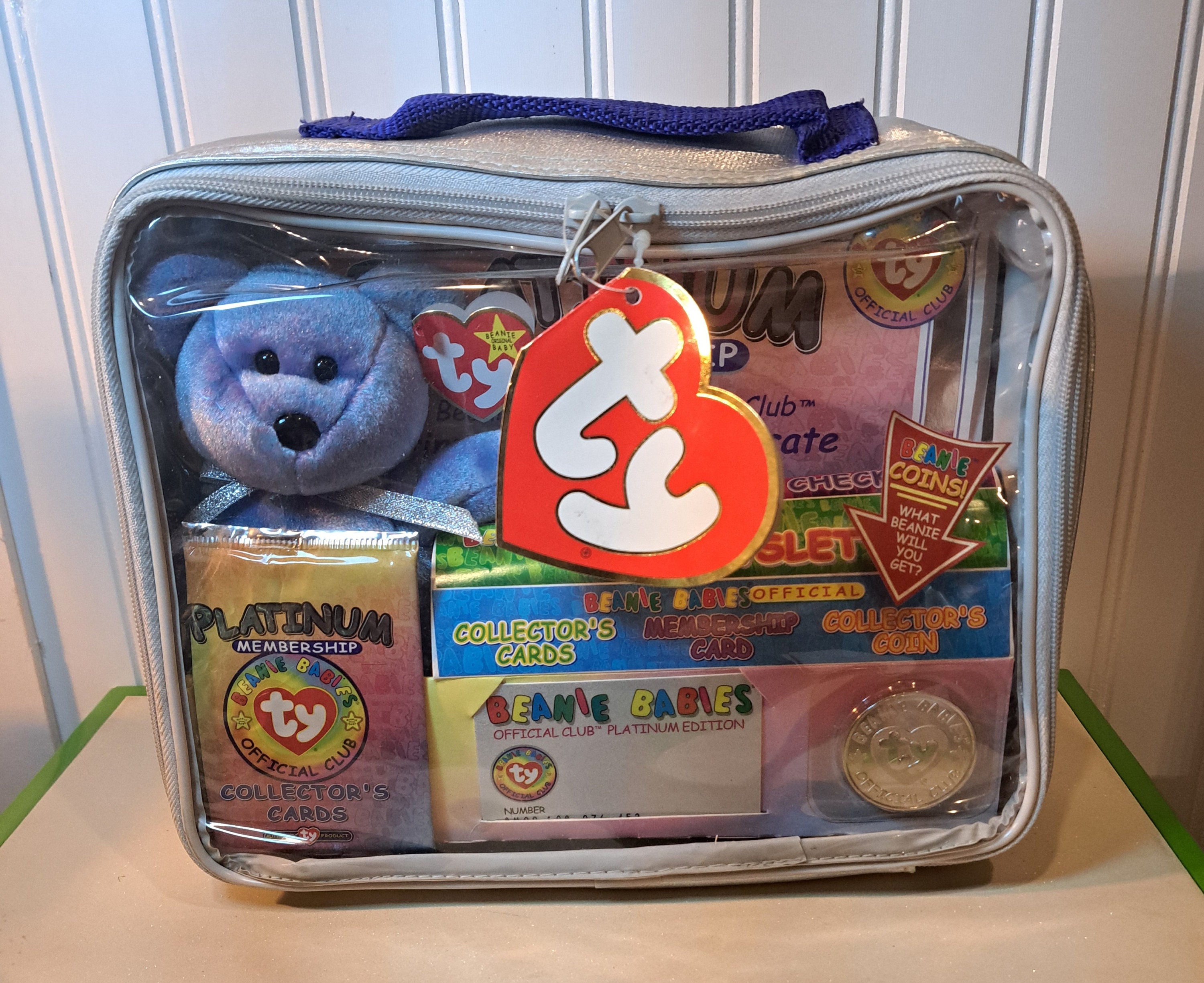 1999 TY Beanie Babies Official Club Platinum Edition Membership