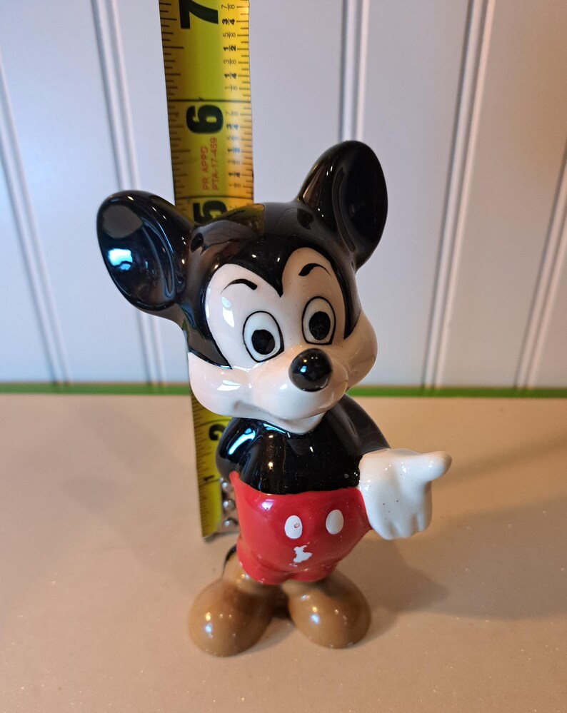 Disney Ceramic Mickey Mouse Figurine image 6