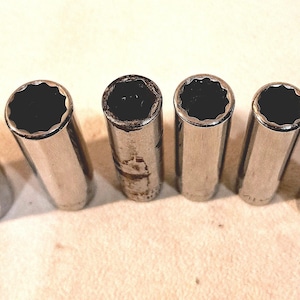 Snap On Lot of 5 Deep Sockets