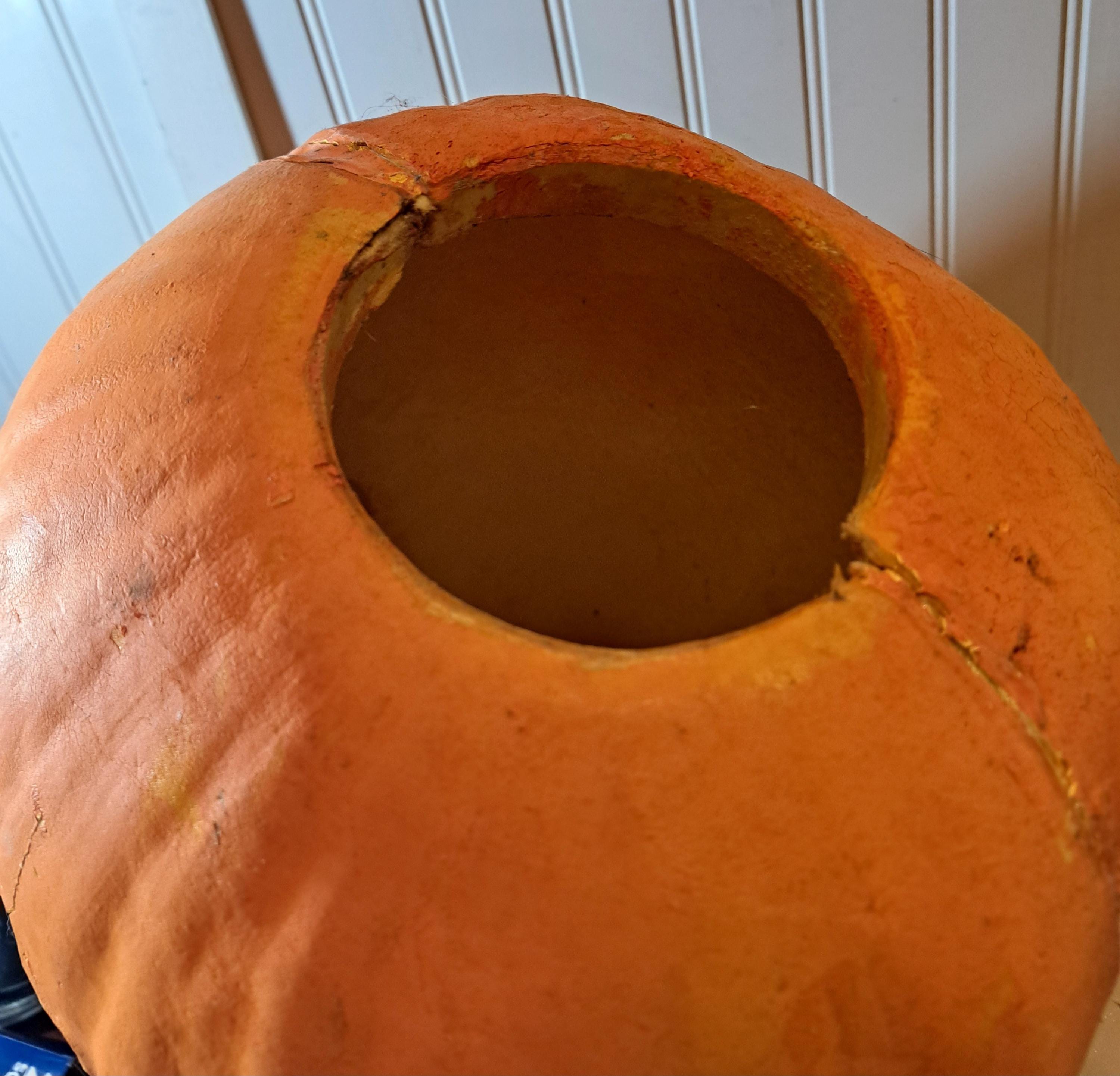 1993 Trendmasters Blow Mold Foam Pumpkin JOL - Etsy