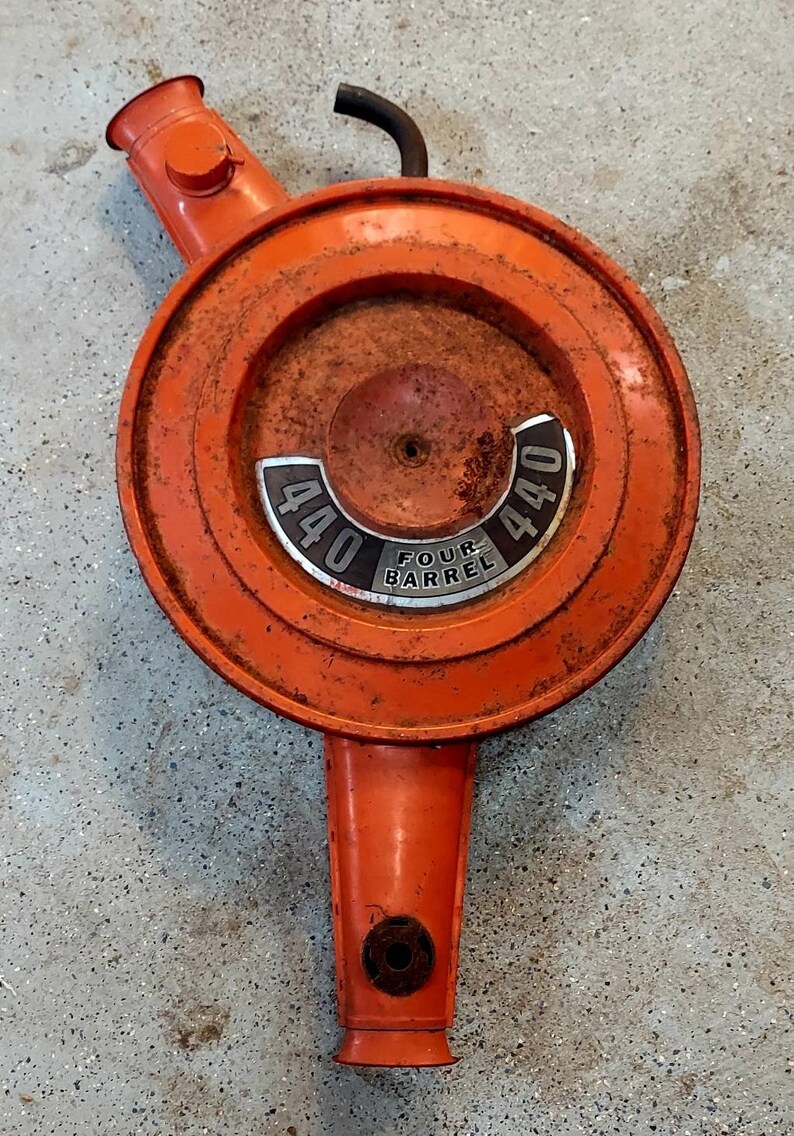 RARE 1970's Mopar 440 Dual Snorkel Air Cleaner all Etsy