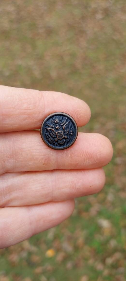 ★１９４０年代＊アメリカ軍＊海軍＊ブローチ（実物） Set of 3 Brass US Military Buttons, Antique - Etsy