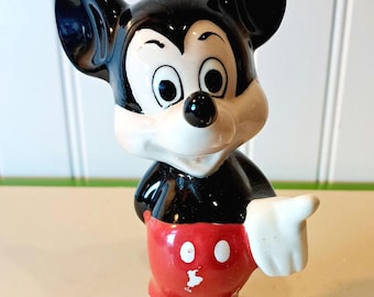 Disney Japan Ceramic Mickey Mouse Figurine