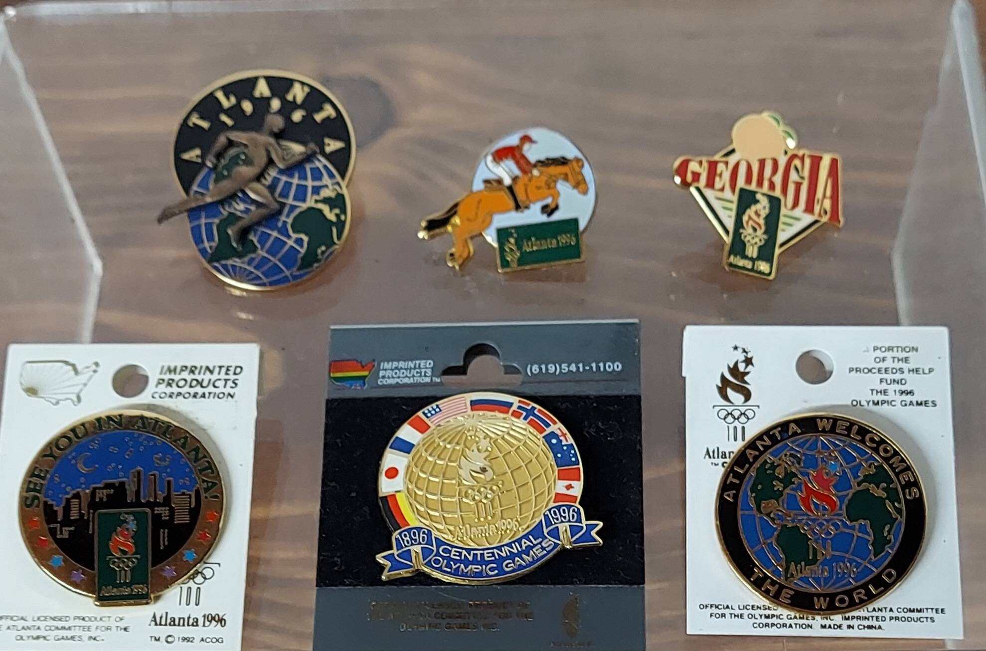 1996 Atlanta Olympics Pins - Etsy