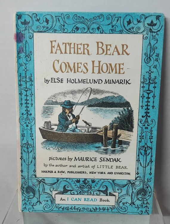 センダック　1960年初版  「FATHER BEAR COMES HOME」 Father Bear Comes Home by Else H. Minarik VINTAGE 1959