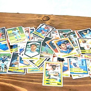1989-90 Panini Baseball Card Sticker Lot