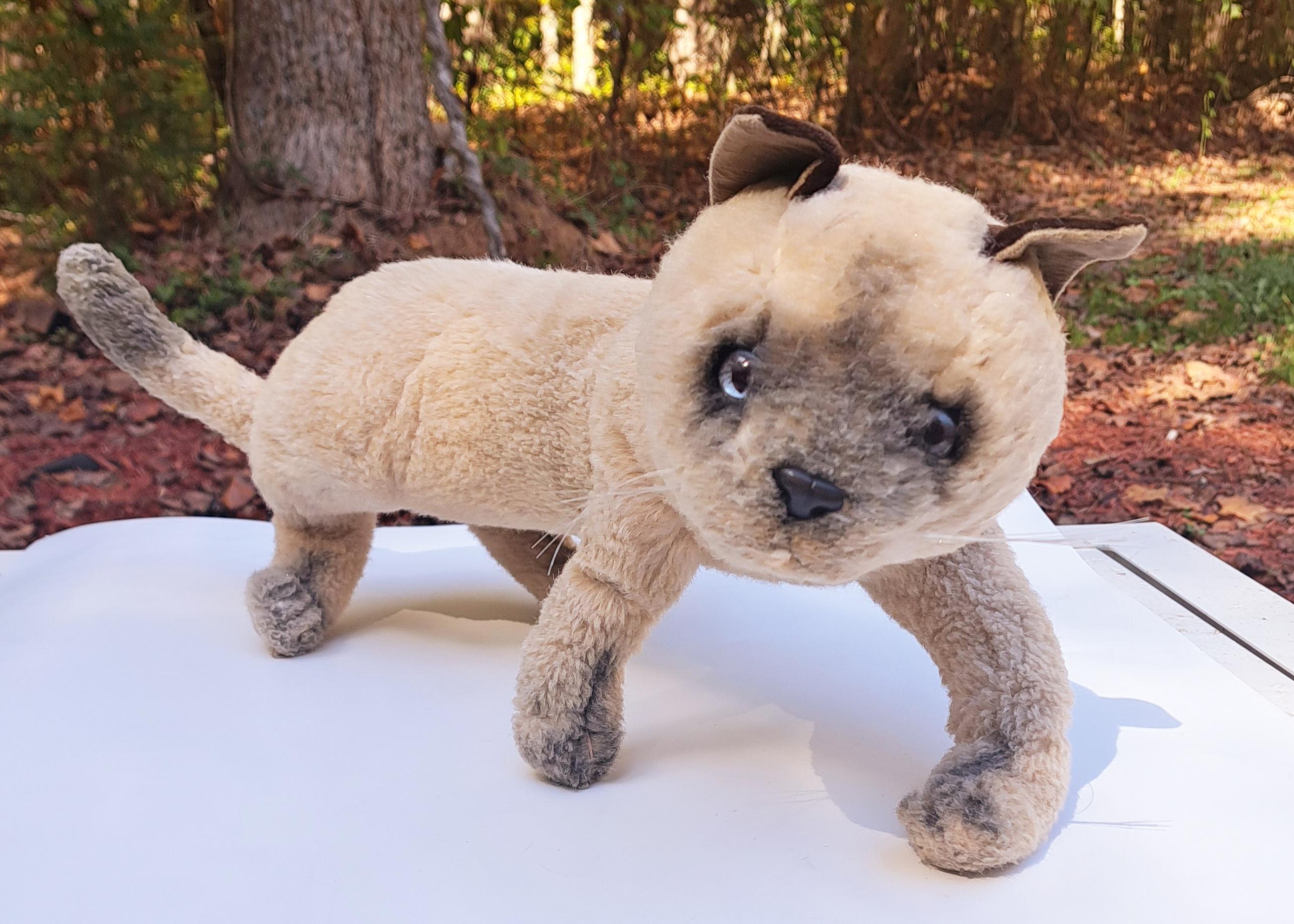 希少】アプローズ ぬいぐるみ 猫 レトロ ヴィンテージ 希少