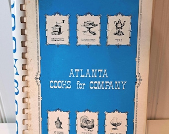 1968 Atlanta Cooks for Company Cookbook