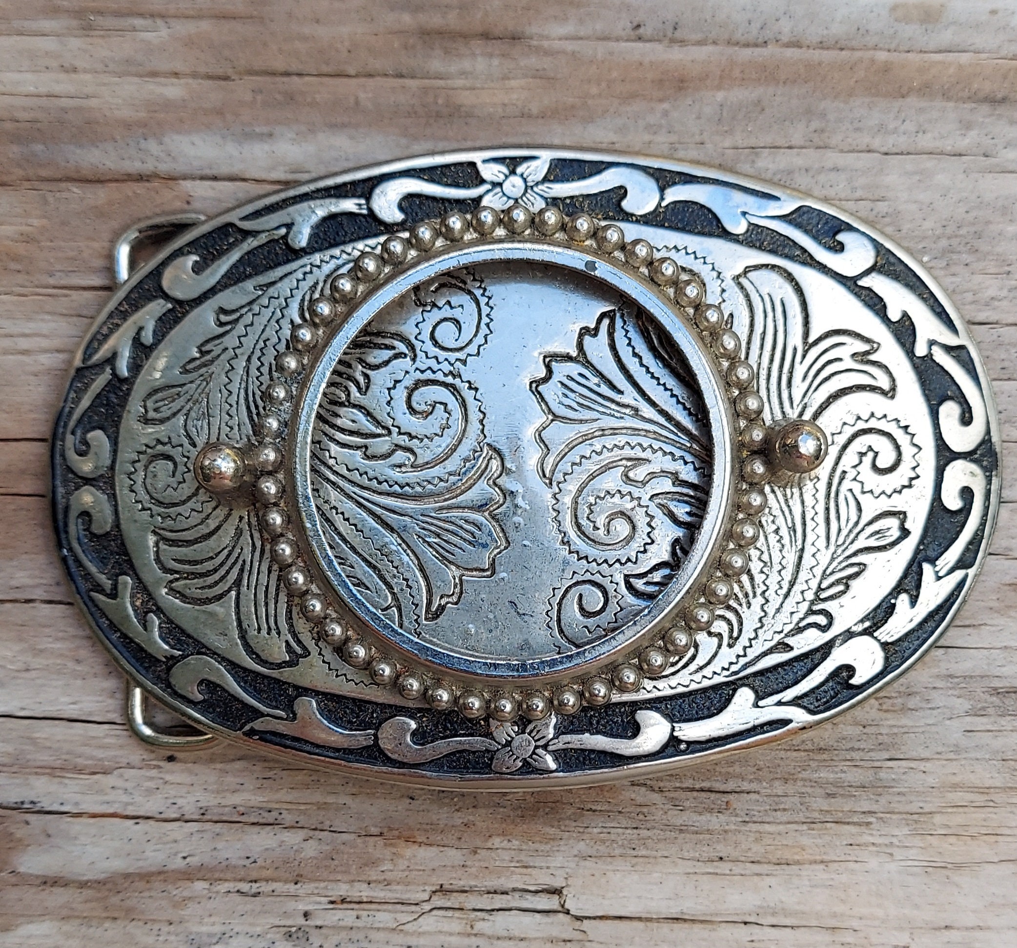 Antique belt buckle lot Vintage Belt Buckles - Grab Bag – Tarnish main image 4